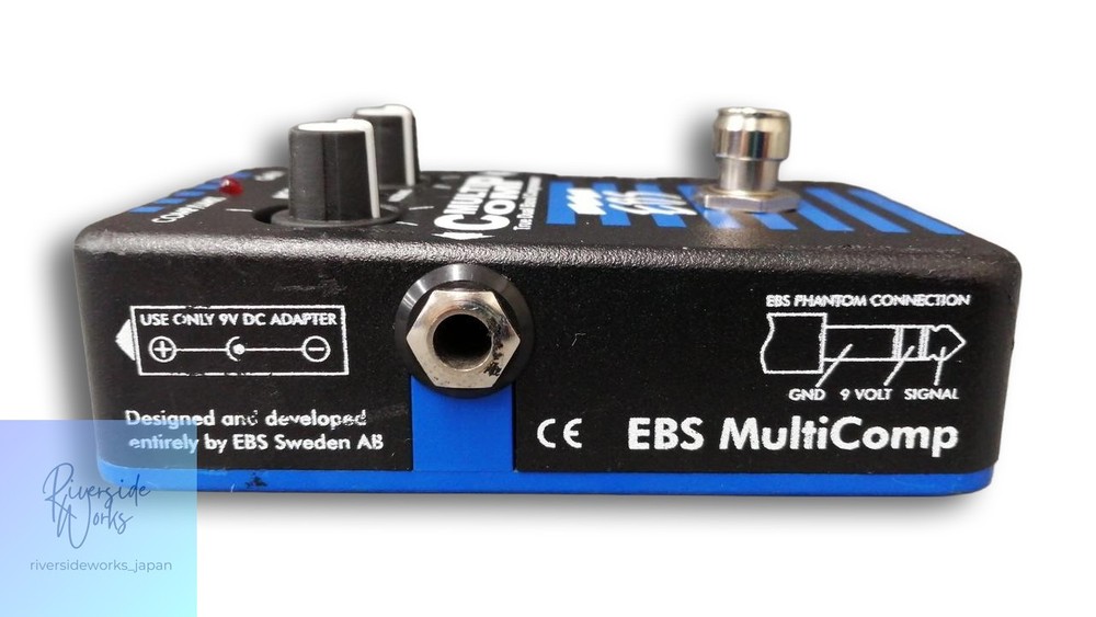 EBS Multicomp Compressor Effects Pedal for Bass