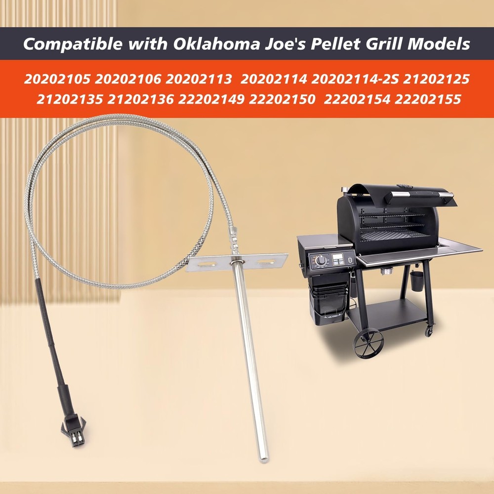 Mhrxusd 5601-0109 Temperature Probe Compatible with 5601-0109, silver