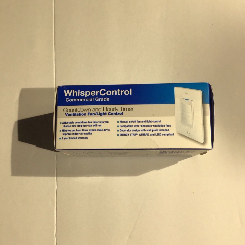 Panasonic FV-WCD02-W Whisper Control Countdown & Hourly Timer 4 Function - White