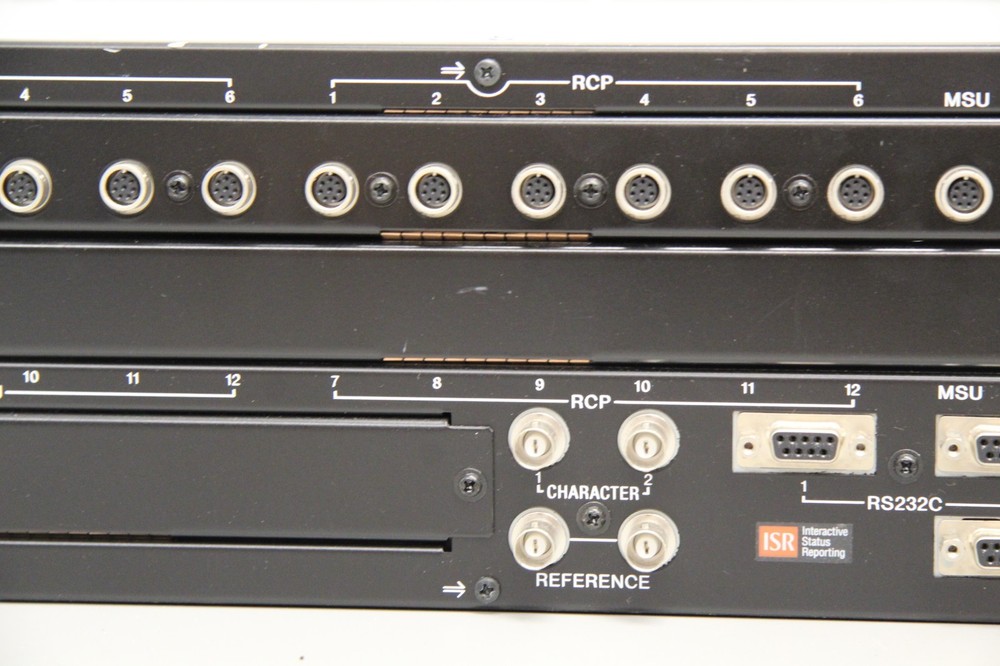 Sony CNU-700 Camera Command Unit Rack Mount Includes Two Installed Cards