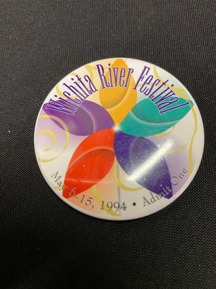 1994 Wichita River Festival Button!