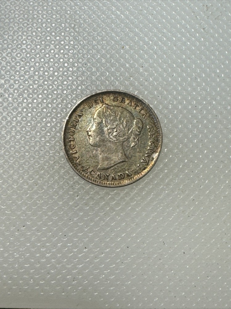 1896 Canada 5 Cent PG