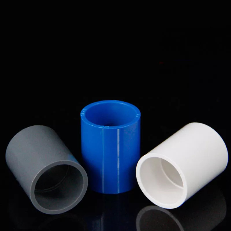 PVC Direct Pipe Fitting Straight Joint Water Pipe Socket Coupling 16mm~200mm