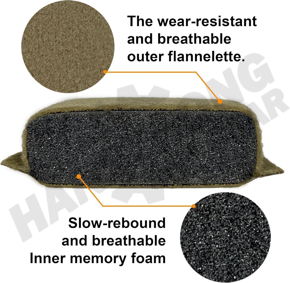Universal Tactical Helmet Cushion Inserts - Lightweight and Easy to Install