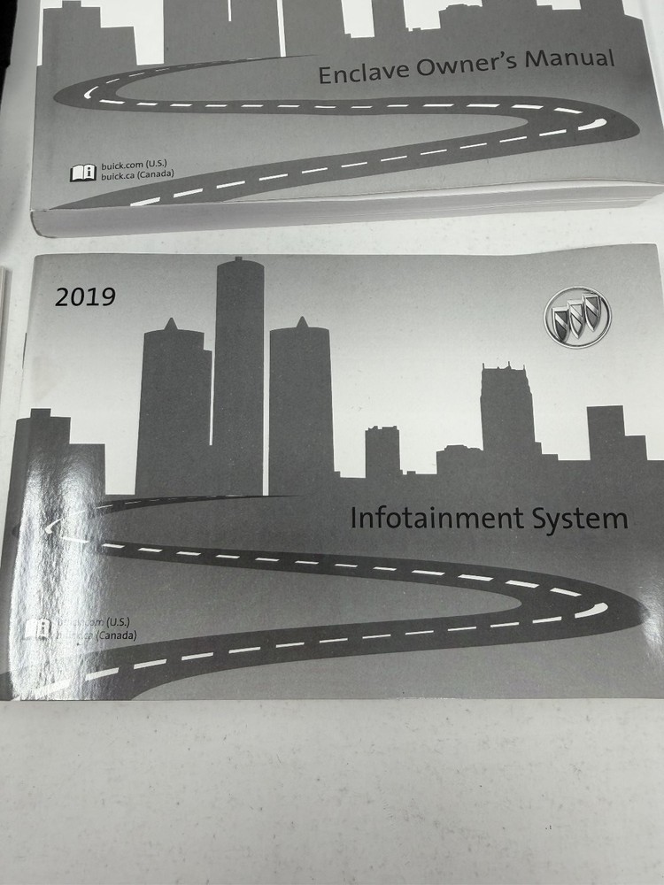 2019 Buick Enclave Owners Manual OEM Set