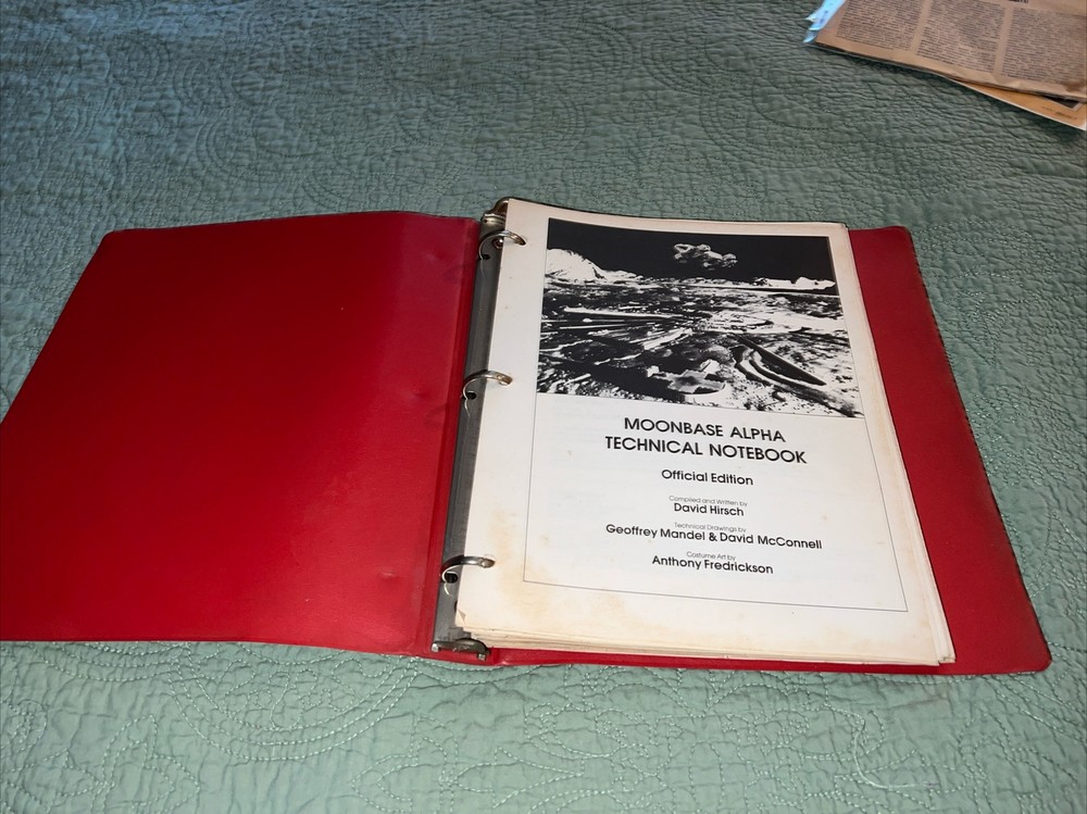 Moonbase Alpha Technical Notebook Official Edition 1999