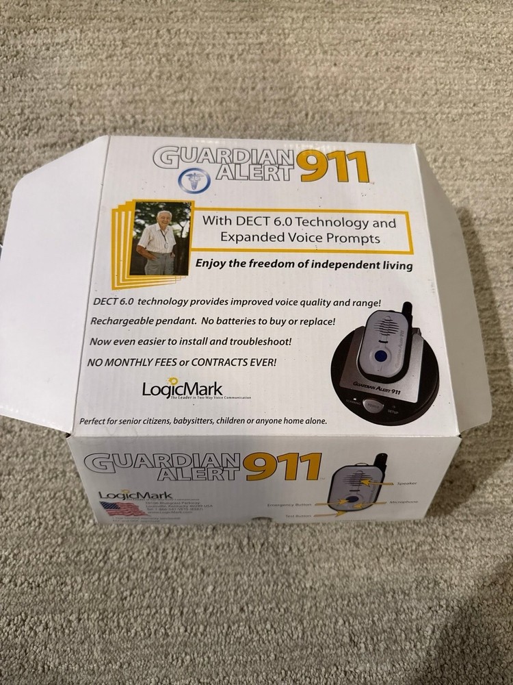 Logicmark Guardian Alert 911 Model 30511 Emergency System