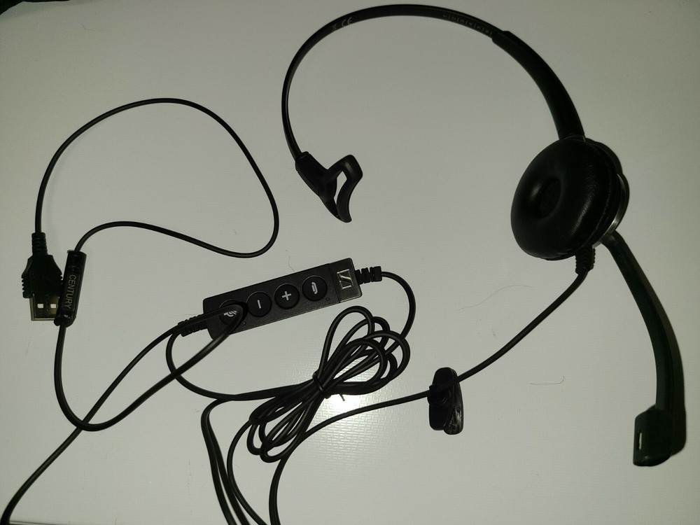 Sennheiser SC 30 USB ML USB Single-Sided Wired Headset w/ Mic - Slightly Used