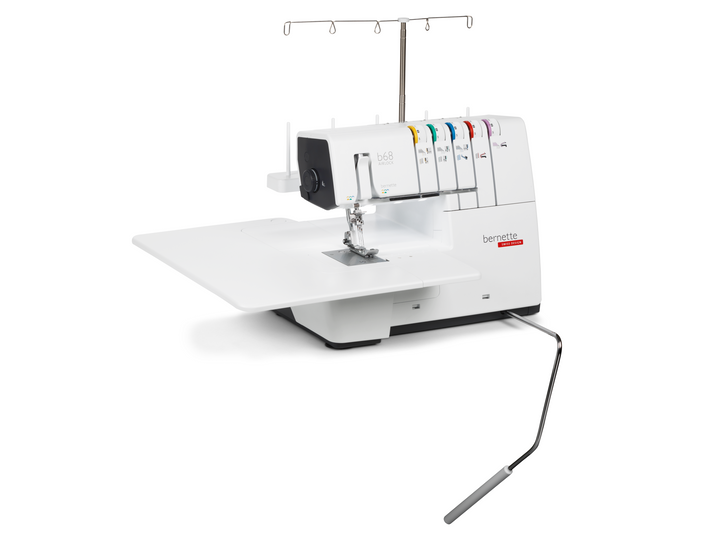 Bernette b68 Airlock Serger Machine with Bonus Feet Kit