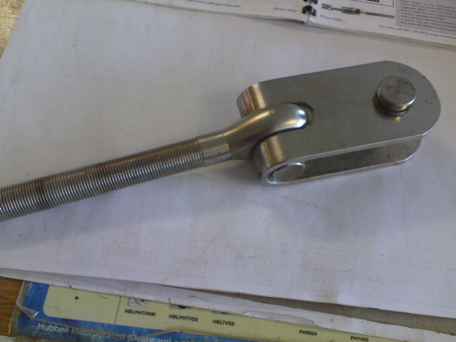 7/8" T-bolt with toggle