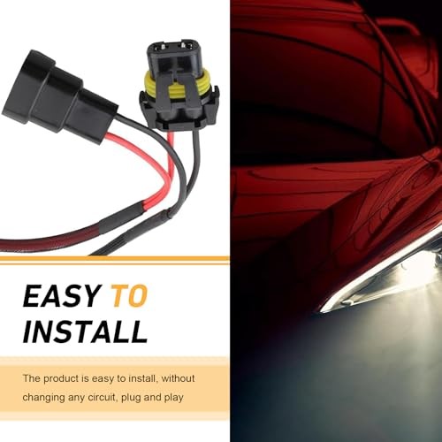 2 PCS 9006/HB4 LED Load Resistor Kit, 50W 6 Ohm Anti-Flicker Error Decoder,