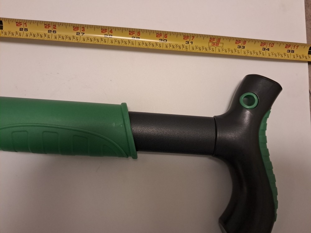ADJUSTABLE WEED PULLER TOOL 36-45" STAND UP WEEDER WITH 4-CLAW HEAD AND EJECTOR