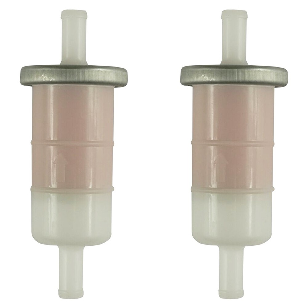 2PCS Fuel Filter For Kawasaki KAF400B Mule 600 2013 & Before