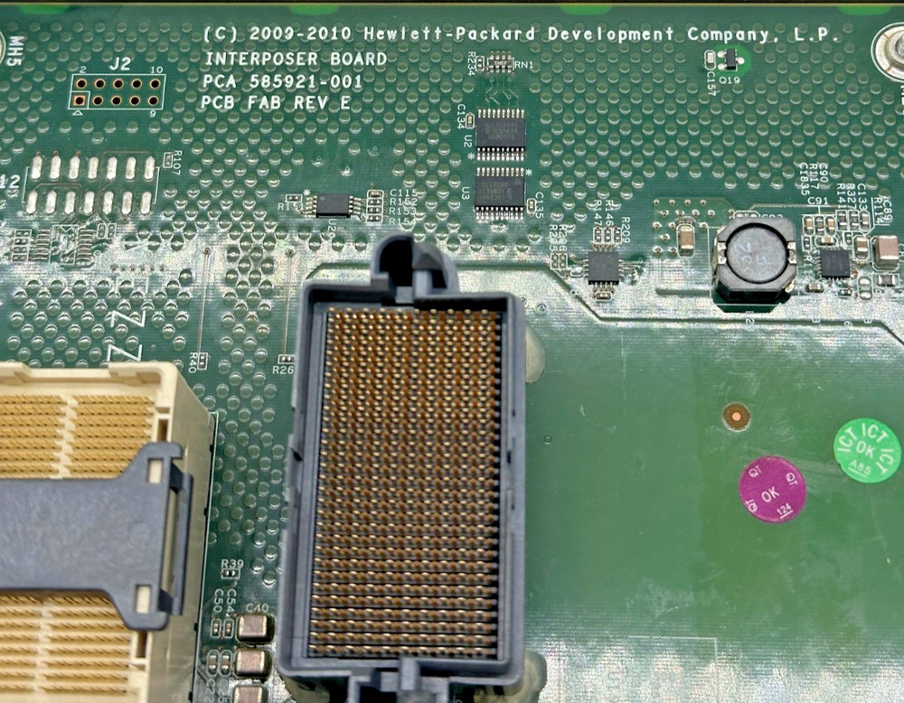 585921-001 I HP BL680c G7 Server CTO E7 BLADE SERVER INTERPOSER BOARD