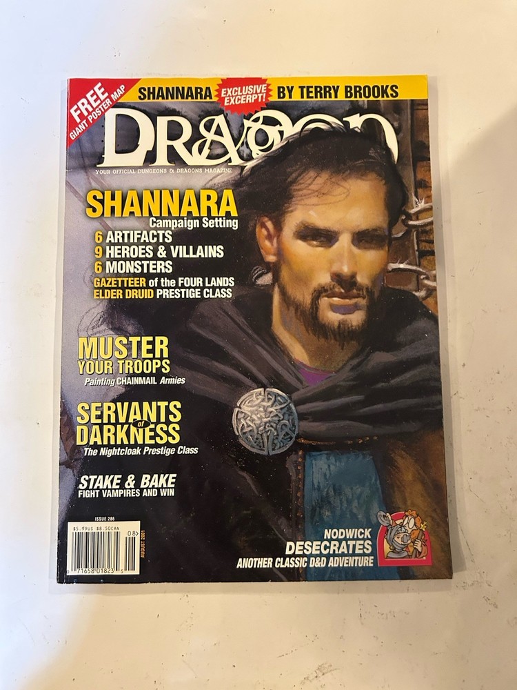 TSR: Dragon Magazine: Issue 286