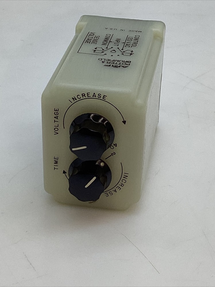 POTTER & BRUMFIELD CSJ-48-70008 RELAY ADUSTABLE VOLTAGE TIME-DELAY NNB
