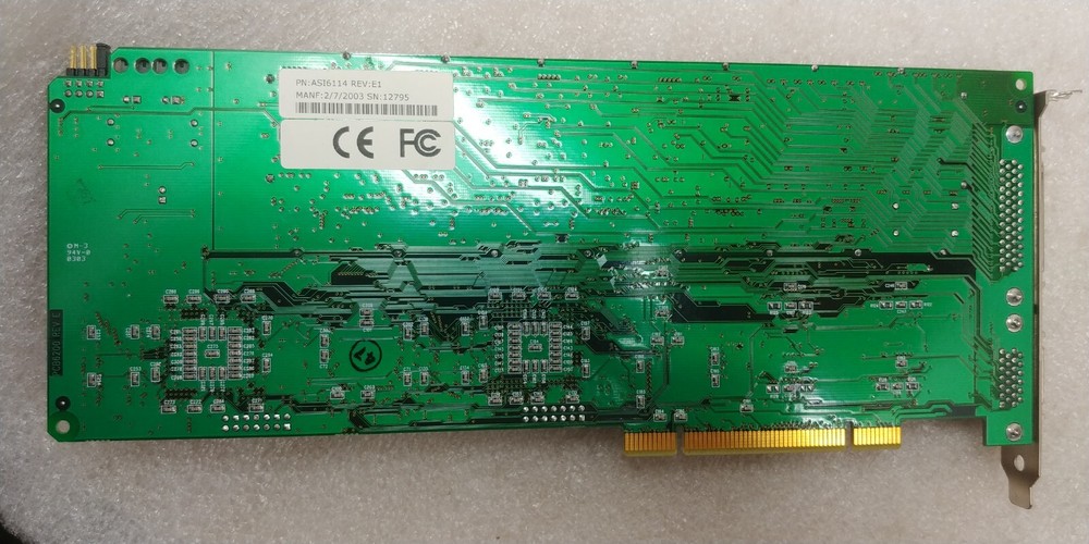 AudioScience ASI6114 AES Digital Balanced Analog Multichannel Audio Broadcast