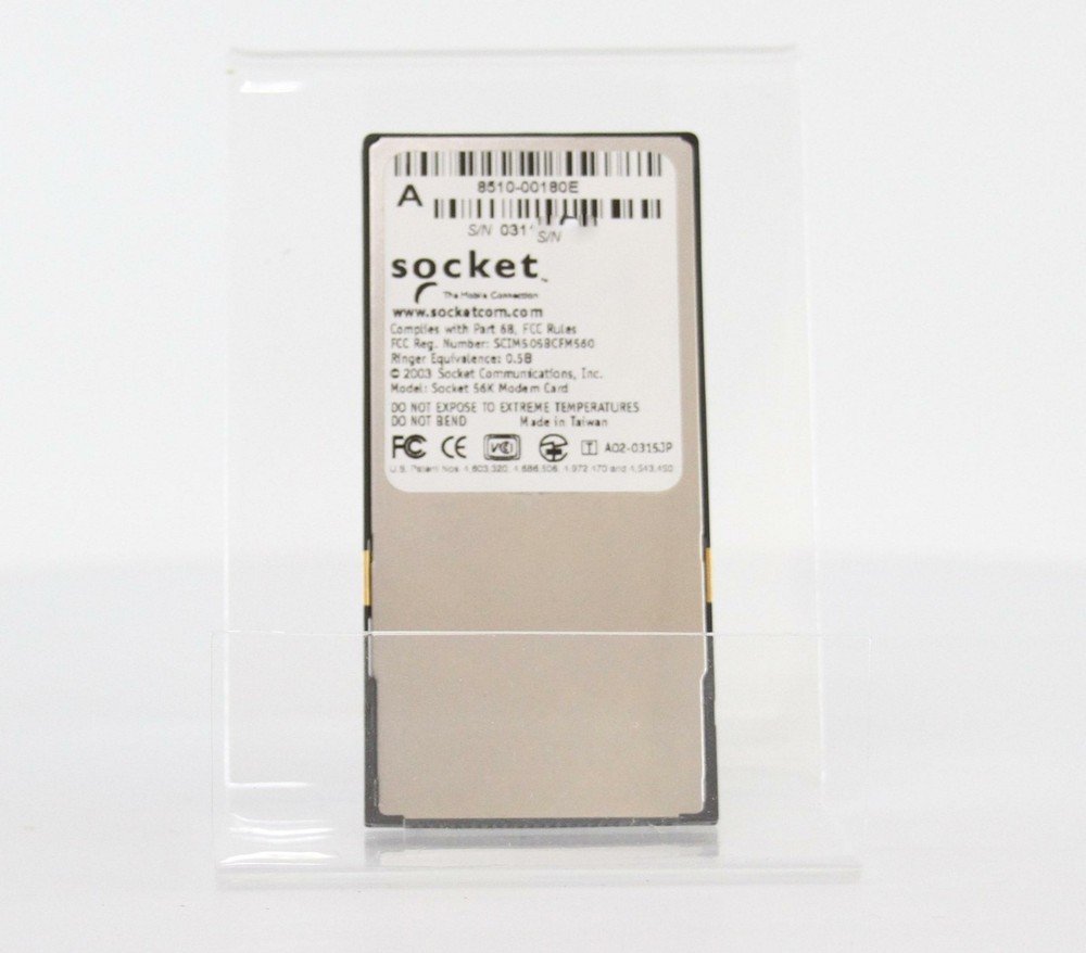 Socket Communications 56K Modem CF Card (MO7000-324)