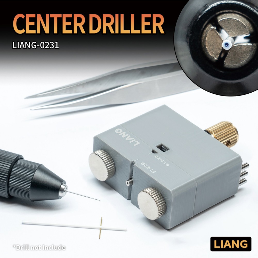 LIANG 0231 Military Model Modification Tool - Round Rod Vertical Drill Guide