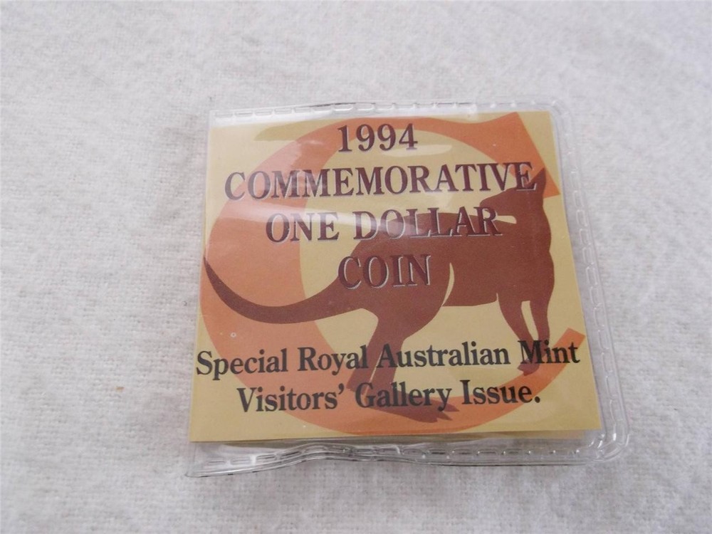AUSTRALIA 1 DOLLAR 1994 DECADE C MINTMARK RAM UNC. RDZ1622