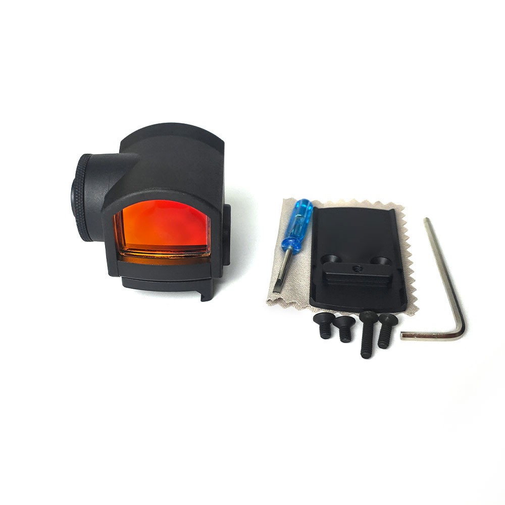 For MRS Red Dot Tactical Reflex Sight 2MOA w/ Mount Circle Optic Red Dot Sight