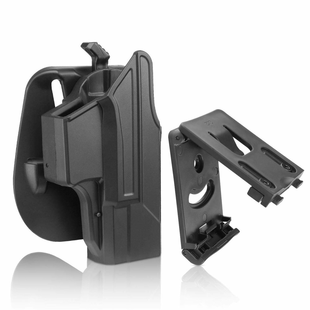 OWB Holster fits for Glock 19 19X 23 32 45 (Gen1-5) with Two Options