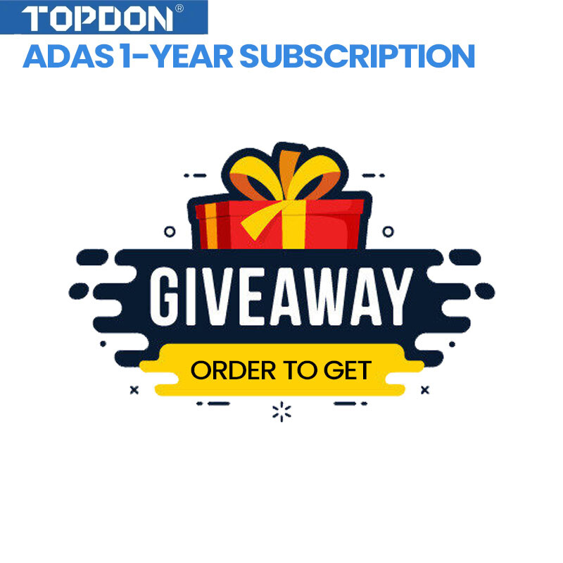 TOPDON ADAS Software Subsription Card 1 Year Update for Phoenix Max Smart ELITE