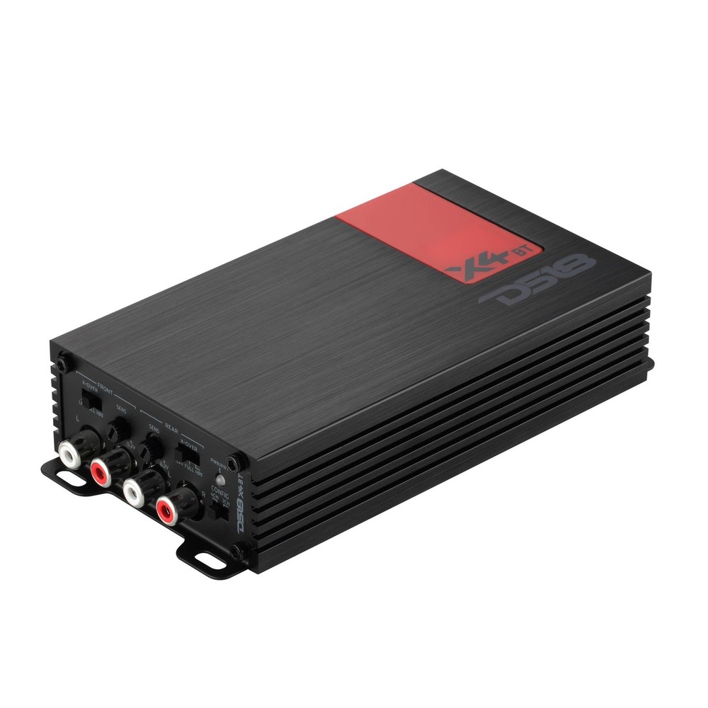 DS18 4-Channel Ultra Compact Full-Range Amplifier with Bluetooth Connectivity