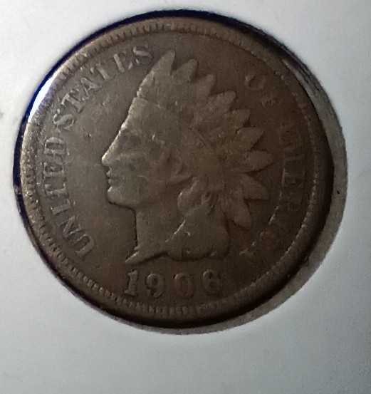 1906 Indian Head Penny One Cent