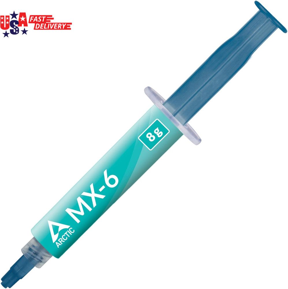 MX-6 (8 G) - Ultimate Performance Thermal Paste for CPU, Consoles, Graphics Card