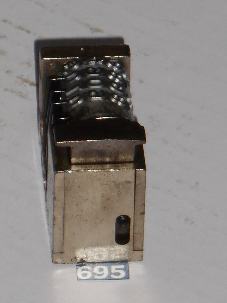 WMA | REVERSE letterpress numbering machine | 695