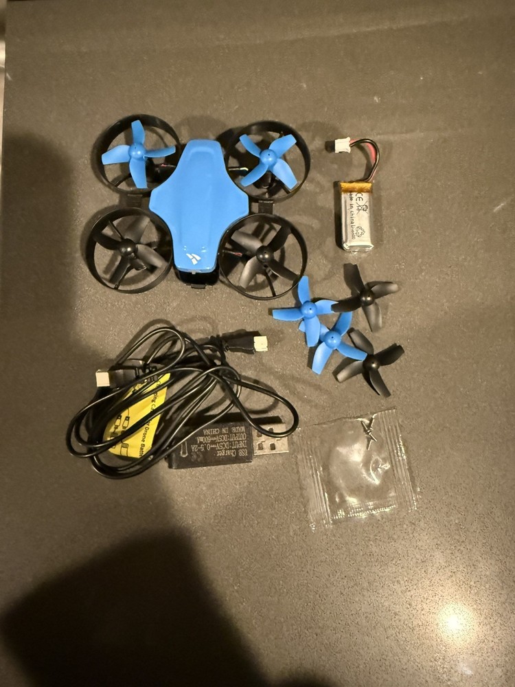 Snaptain Mini Drone SP350 w/ Controller, Battery & Extras – Tested, No Box