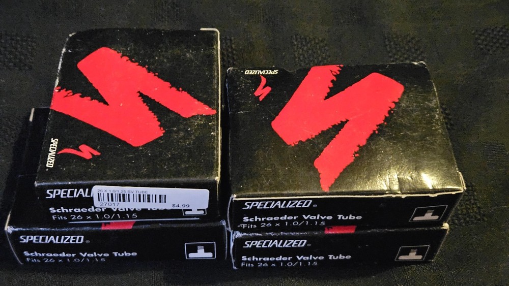 4 New Schroader Value Tubes Bicycle 26x1.0/1.5  Specialized