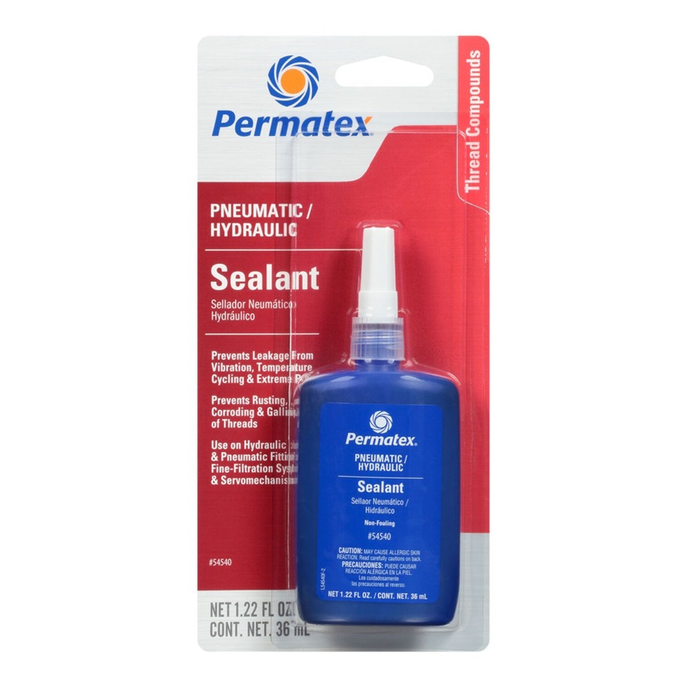 Permatex 54540 Pneumatic/Hydraulic Sealant, 36 ML