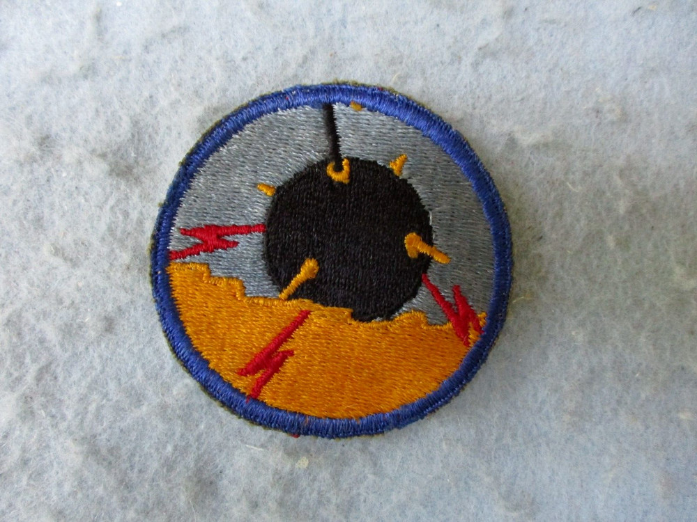 WWII US Navy Patch Minesweeper Service WW2