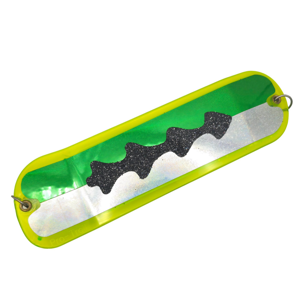 Custom Pro-Troll ProChip 8" Flasher - Salmon / Trolling - NUCLEAR PICKLE