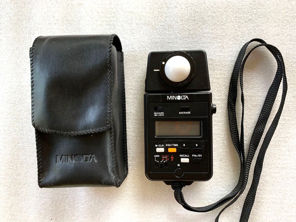 Minolta Auto Meter IIIF 3F Digital Light Meter-Tested/working