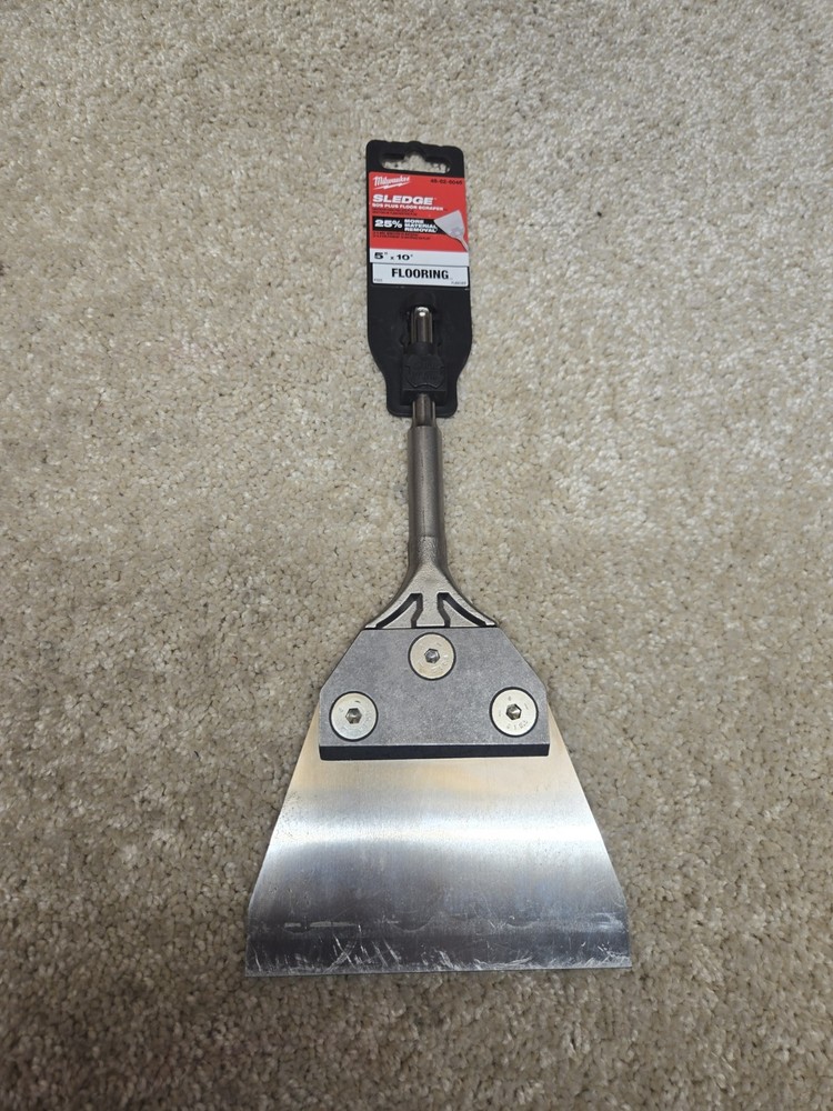 Milwaukee 48-62-6046 SDS PLUS 5” X 10” Sledge Floor Scraper