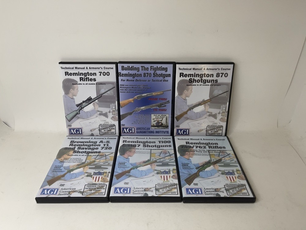 Comprehensive Remington Armorer’s & Gunsmithing Training Bundle (6 DVDs)