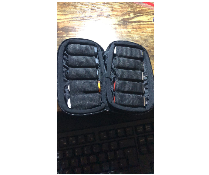 USB Storage Case Flash Drive Holder Organizer Computer Accessories Zipper Bag