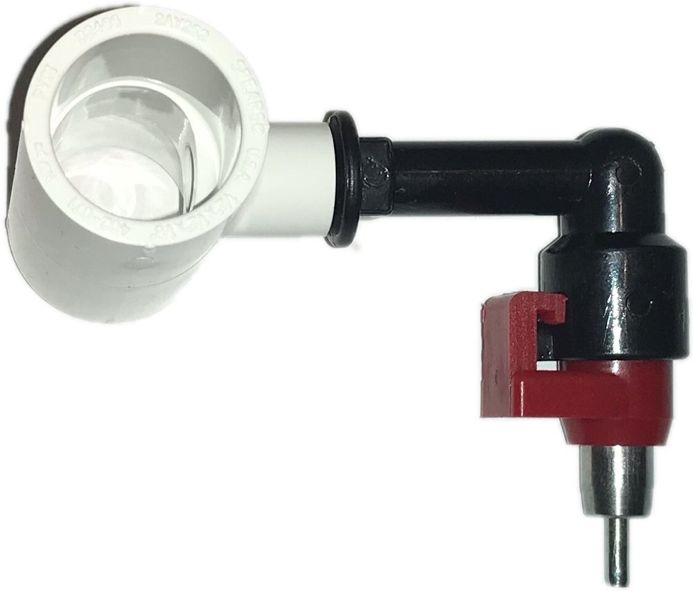 Armed Chicken Nipples with Tees【5Pack】Automatic PVC Watering Systems