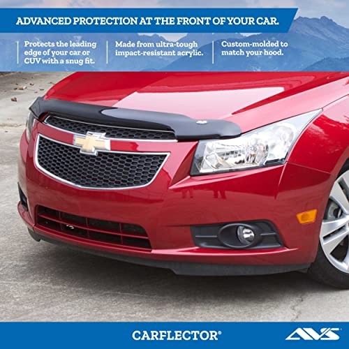[AVS] Carflector Hood Shield / Protector | Fits 2009 - 2012 Mazda 6 | Medium