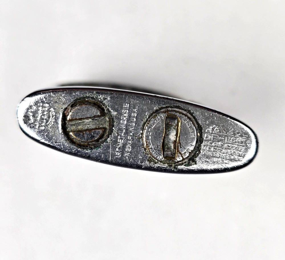 Vintage Ronson De-Light Black Art Deco Design Lighter