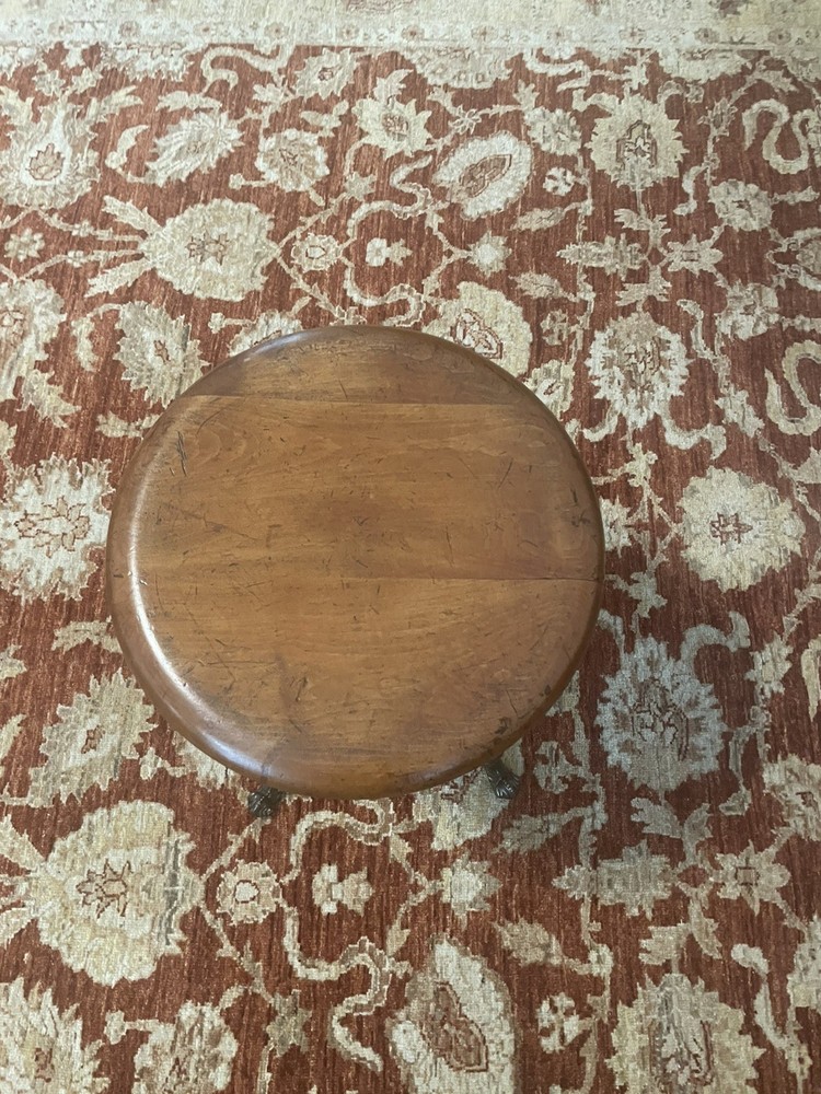 Antique Tonk Company Adjustable Victorian Piano Stool