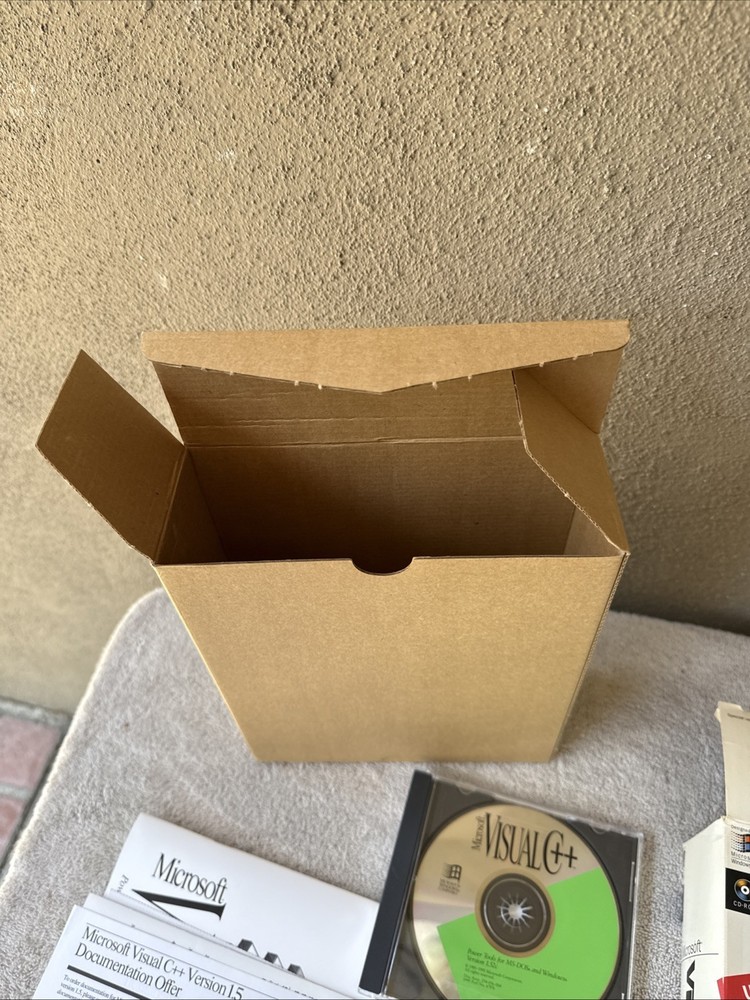 Microsoft Visual C++ Version 1.52 Power Tools for MS-DOS & Windows