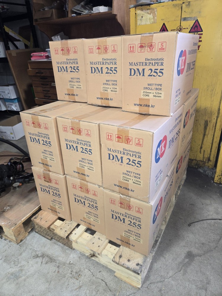 Electrostatic Plate Material, Itek 615e Platemaker Material & Toner Available