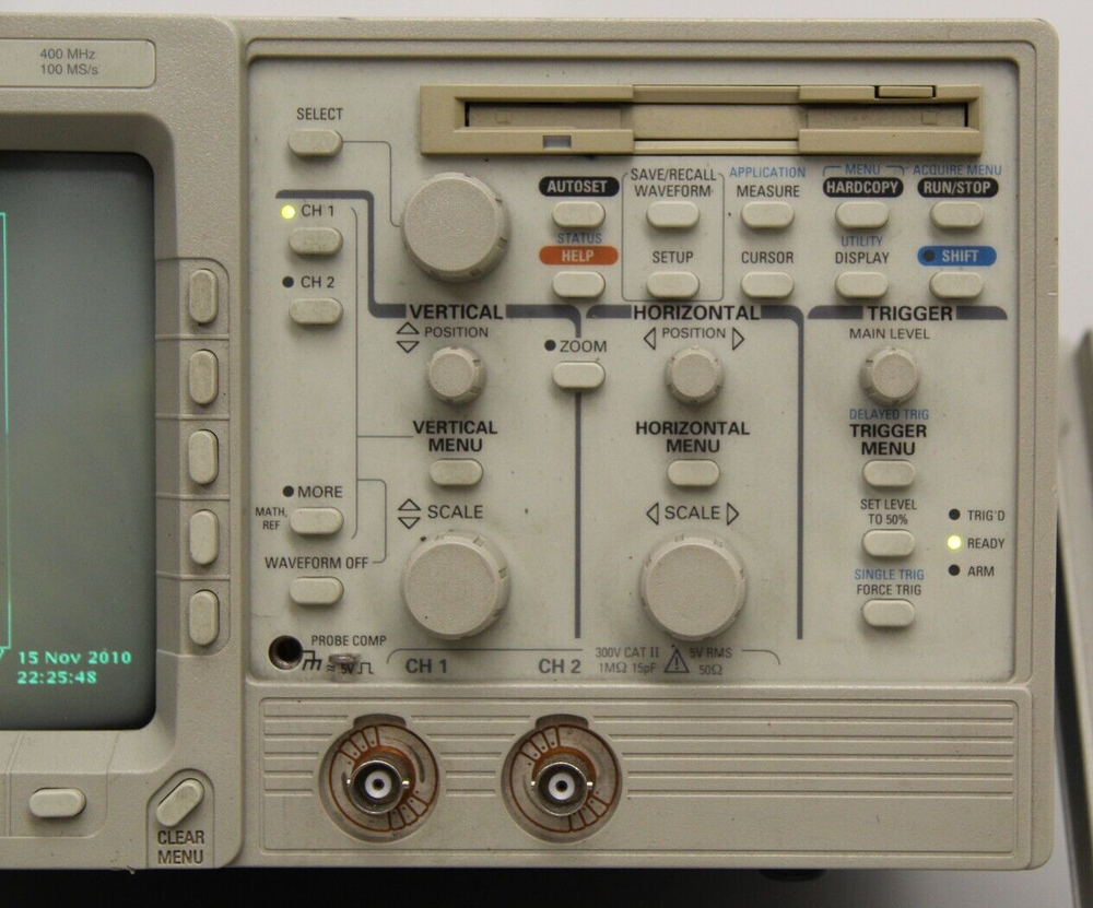 Tektronix TDS 430A Two-Channel Digitizing Oscilloscope