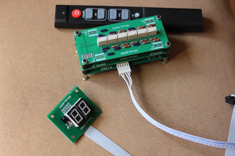 Volume Control Relay Attenuator According to your order