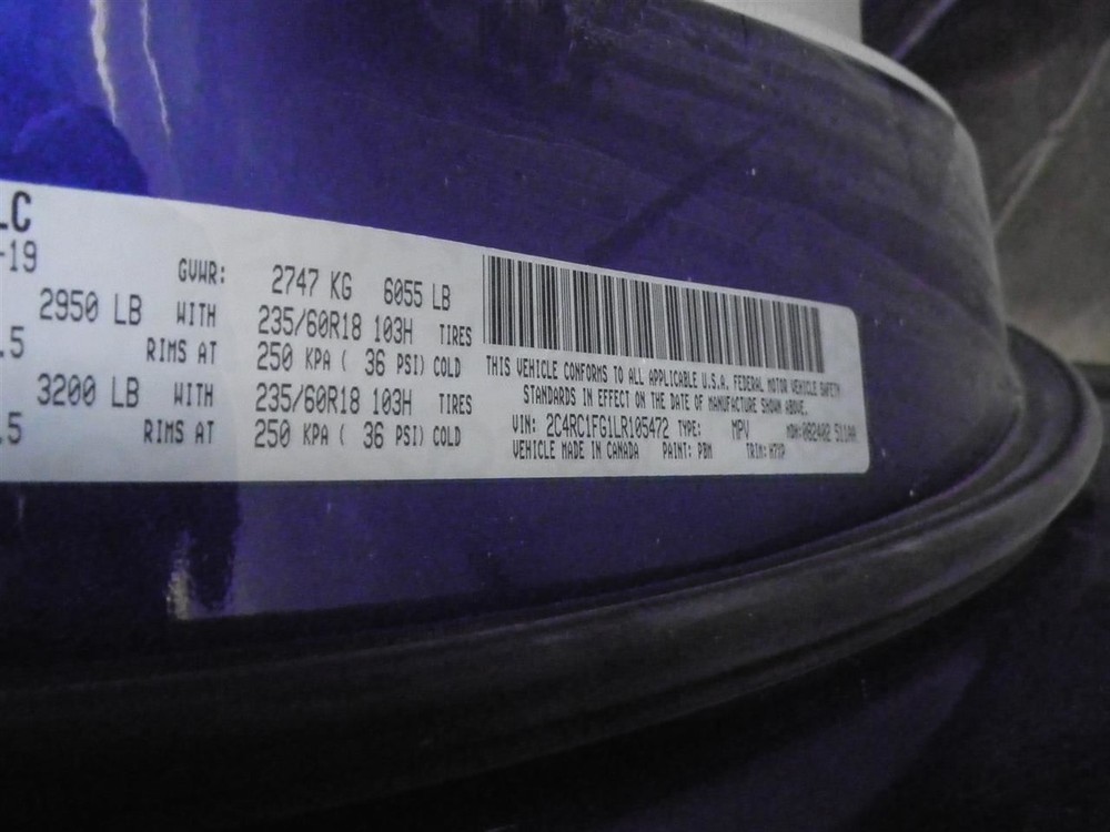 2020 Pacifica Speedometer 1623946