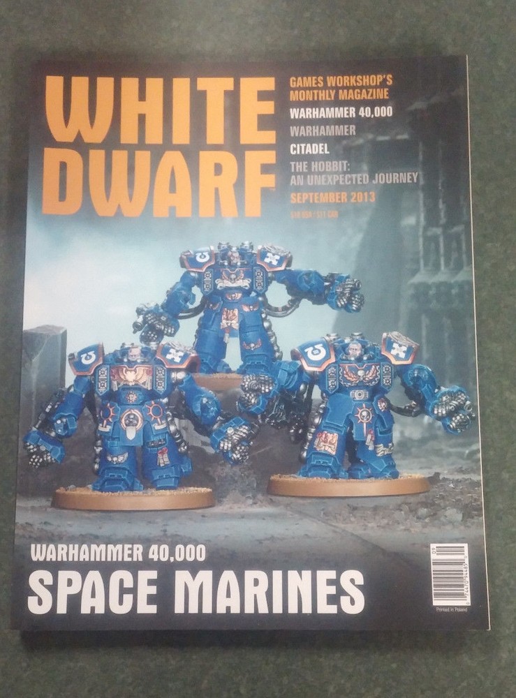 White Dwarf September 2013  Space Marines     Warhammer     Games Workshop